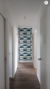 Rafraîchissement couloir Plafond et Murs