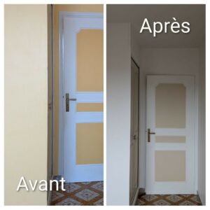 Mise en peinture Menuiserie